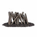 The Outdoor Plus Ornament Steel Upright Logs - The Outdoor Plus