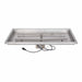 The Outdoor Plus Pan & Burner Kit Rectangular Raised Lip Drop-in Pan & Stainless Steel 'H' Burner - Match Lit, Spark or Electronic Ignition - The Outdoor Plus