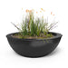 The Outdoor Plus Planter Bowl 27" Metal Powder Coat Sedona Planter Bowl