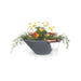 The Outdoor Plus Planter & Water Bowl 24" GFRC Concrete Cazo Planter & Water Bowl