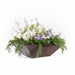 The Outdoor Plus Planter & Water Bowl Hammered Patina Copper / 24" Maya Planter & Water Bowl