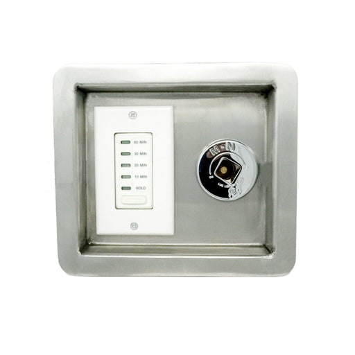 The Outdoor Plus Recessed Panel Add-on 1Hr Button Timer With Key Valve - Recessed Panel - The Outdoor Plus