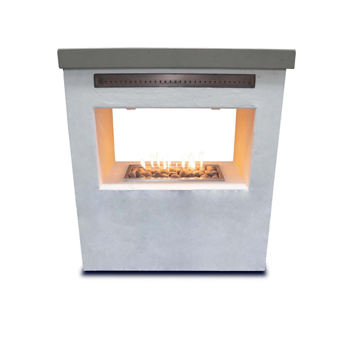 The Outdoor Plus RTF Outdoor Fireplace 96" Rectangular RTF Outdoor Fireplace RTF Outdoor Fireplace - Hardieboard & Steel Frame - Match Lit, Spark or Electronic Ignition - Natural Gas / Liquid Propane - The Outdoor Plus