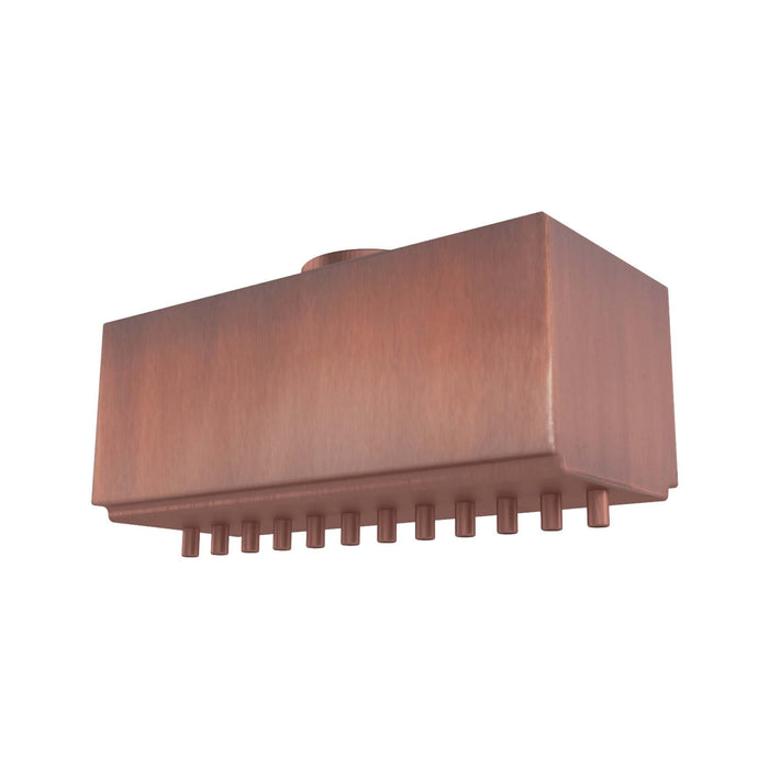 The Outdoor Plus Scupper Rainfall Style Scupper - Copper - The Outdoor Plus