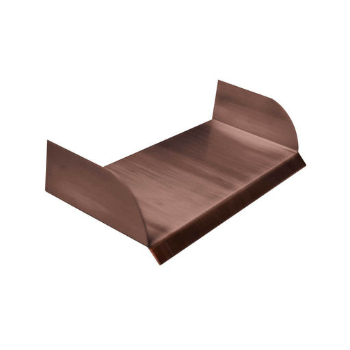 The Outdoor Plus Scupper Straight Spillway- Copper - The Outdoor Plus
