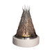 The Outdoor Plus Stainless Steel Fire Tower 48" Round Hay Stack Fire Tower - Stainless Steel - Match Lit or Electronic Ignition - Natural Gas / Liquid Propane - The Outdoor Plus