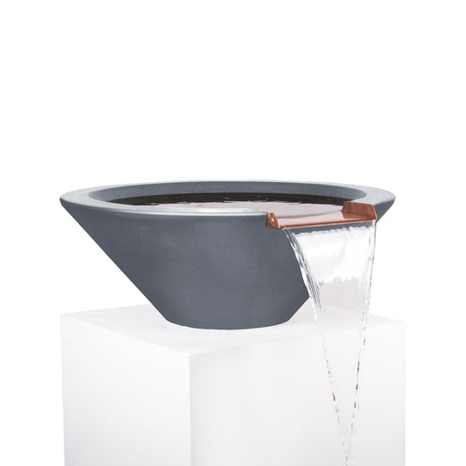 The Outdoor Plus Water Bowl 24" GFRC Concrete Cazo Water Bowl