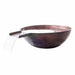 The Outdoor Plus Water Bowl 27" Hammered Patina Copper Sedona Water Bowl