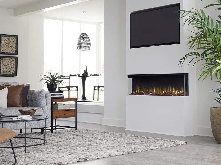 Touchstone Electric Fireplace Touchstone - Sideline Infinity 3 Sided 50" WiFi Enabled Recessed Electric Fireplace 80045 (Alexa/Google Compatible)