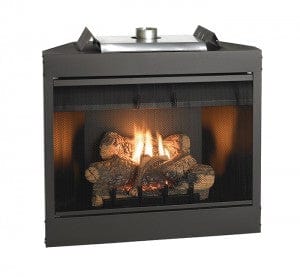 White Mountain Hearth B-Vent Fireplace White Mountain Hearth - Deluxe 34" - Keystone B-Vent Fireplace, Millivolt, Flush Face, Natural Gas - BVD34FP30FN